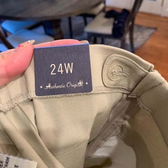 Cherokee Flat Front Stretch Pants sz 24W NWT - Picture 5 of 5